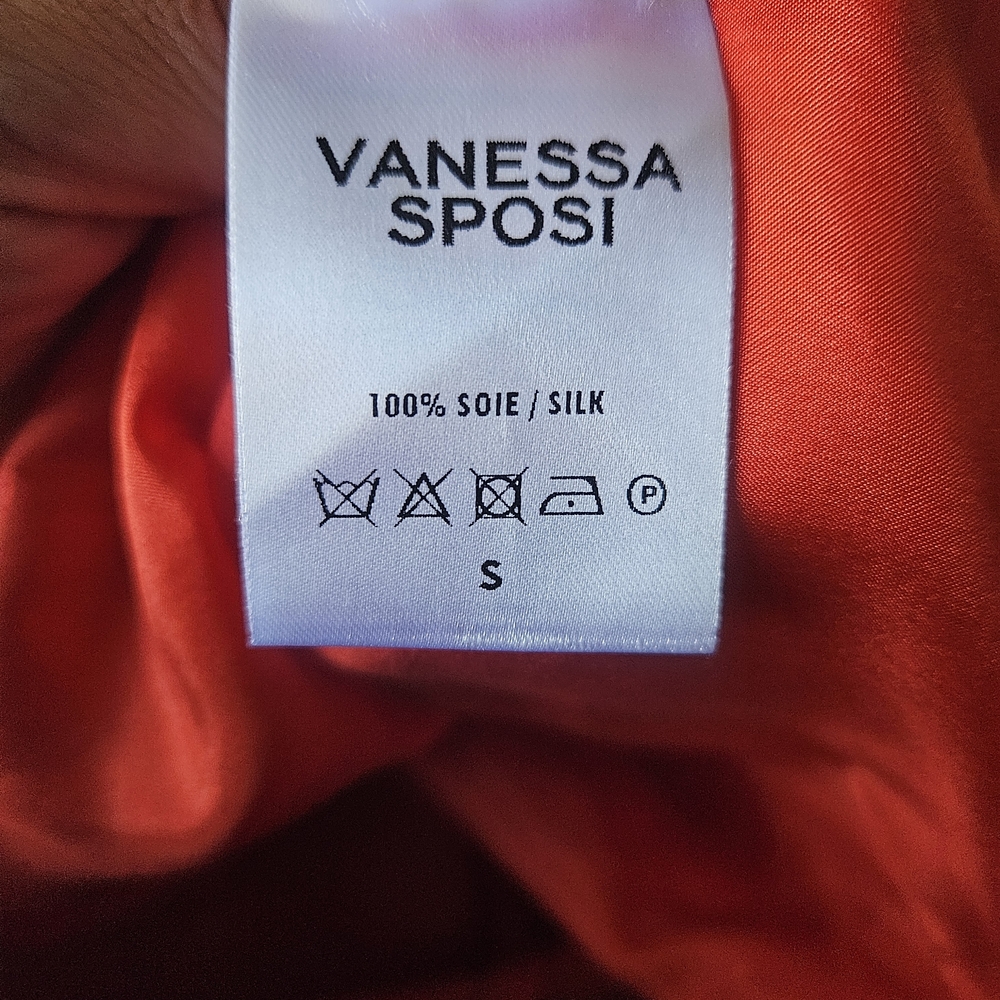 Vibrant Orange Midi Dress - Picture 5 of 5